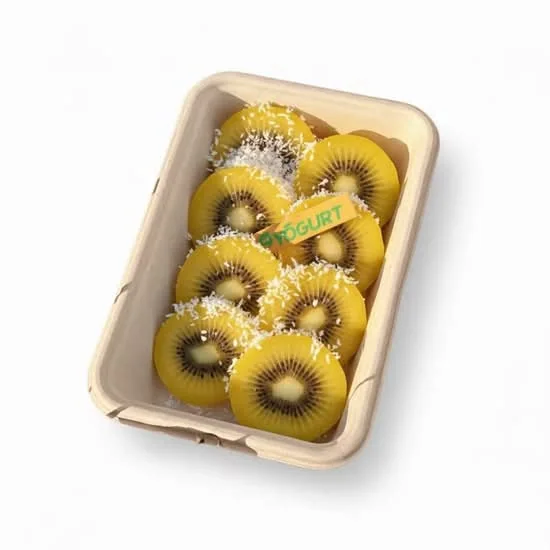 Gold Kiwi Cold-Brew Yoghurt as photographed in the VC Yogurt Uber Eats listing