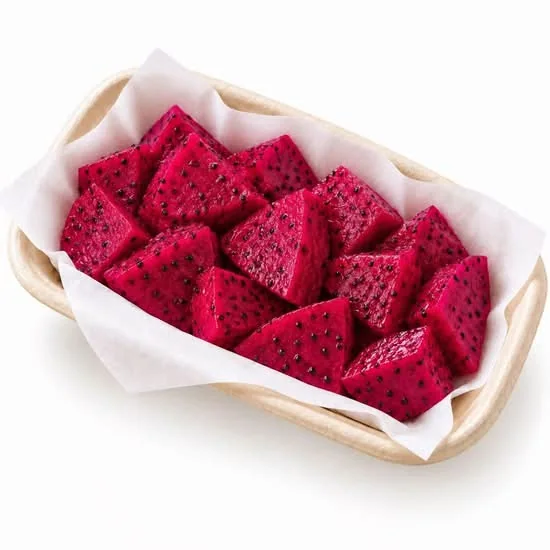 Fresh-Cut Red Dragonfruit as shown in the VC Yogurt Uber Eats listing